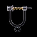 High Quality Hypoallergenic Resin Ear Clip with Spring Clip Non-Pierced Jewelry Findings for Ear Earring Jewelry Making Supplies