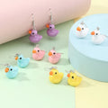Wholesale Jewelry Set About Resin Duck Earring for Kids Daily Accessories