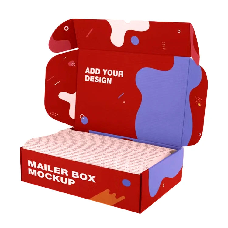 Wholesale Price Consumer Electronics Kraft Paper Mailer Box Clothing Corrugated Packaging Paper Shipping Boxes