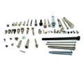 Custom Zinc Plated Carbon Steel Thread Forming Screw Hexagon Socket Hex Head Bolt Screw Chipboard Chicago Screws