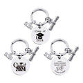 2025 Graduation Gifts for Him Her Funny High School College Graduation Gifts Metal Keychain Boys Girls Nurse Law School Students