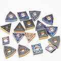 TNMG Tungsten Carbide Indexable Turning Inserts CNC Milling Semi-finishing OEM Customizable High Wear Resistance CVD/PVD TURNING