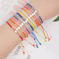 Go2boho Freshwater Pearl Bracelets for Girls Gift Jewellery Fashion Spring Simple String Jewelry Boho Friendship Bracelet