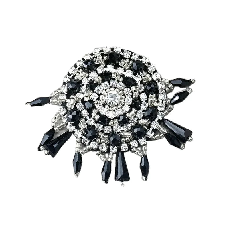 QIAO Rhinestone Beads for Clothing Sewing Shirts Shoes Bags Clothing DIY Decorative Patches