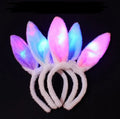 Easter Party Decoration Light up Rabbit Ears Headband LED Plush Bunny Headband
