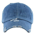 Vintage Washed Distressed Cotton Dad Hat Baseball Cap Adjustable Unisex Style Headwear Jeans Caps Baseball Cap Hat