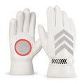 Reflective Winter Warm Touch Screen Waterproof Windproof Thicken Traffic PU Leather Gloves