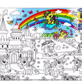 Children's Drawing Roll Graffiti Coloring Roll for Kids Stick Wall Painting Educational Toy
