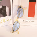 Top Quality Trend 2025 Fashion Small Half Frame Rhinestones Shades Women Vintage Luxury Diamond Sunglasses
