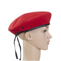 Men's Hat Wool Beret Uniform Cap French Adjustable Outdoor