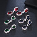 Women's Popular Earrings Multicolor Oval Earrings Fashion Jewelry Accessories Fashion Jewelry Earrings