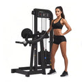 Cheernin Pro Tricep Press Machine-100kg Adjustable Weight Stack Commercial Steel Gym Equipment Ergonomic Design Arms Training