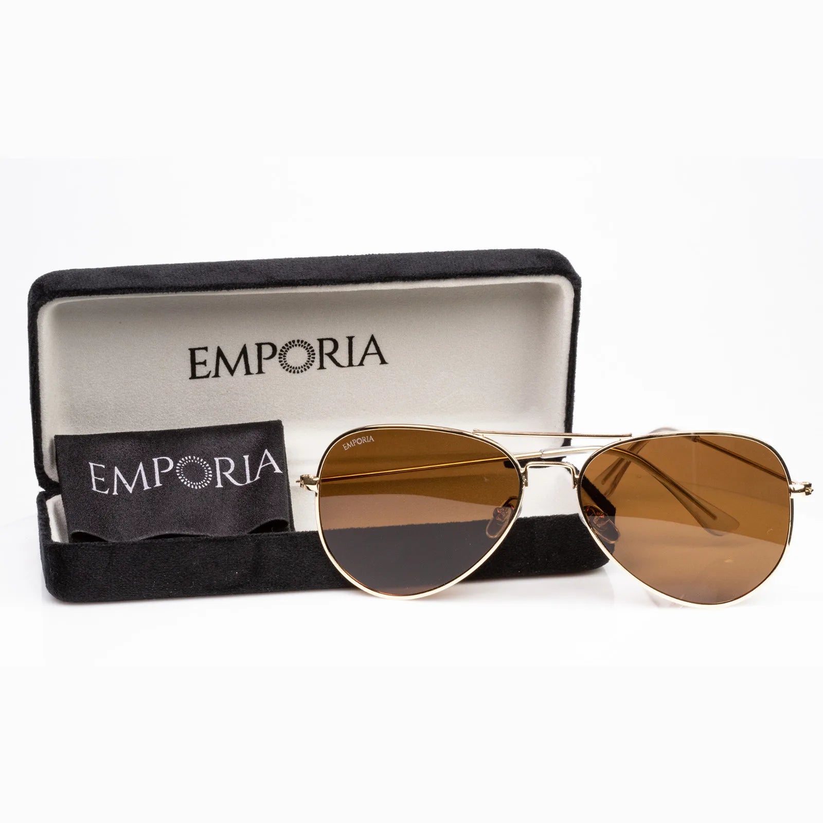 Oem Unisex Custom Shaped Classic Pilot Sunglasses Logo  Mens Women Sunglasses Polarized Uv400 Shades  Sunglasses With Case