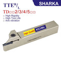 SHARKA Left Hand Tool Holder Grooving and  Parting Tool Holder TTER 1212 TTER1616K TTER2525 TTER2020 Slotting Tool