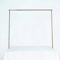 NEW Metal Adjustable Over the Table Rod Stand With Clamps Gold Table Arch for Wedding Party  Christmas Decoration Supplies