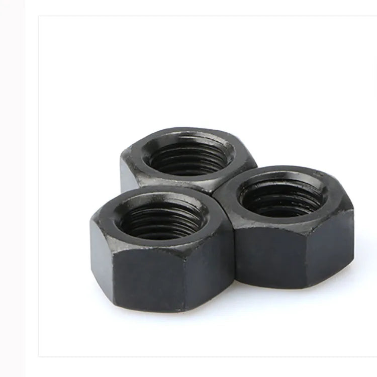 Black ASTM A194 2H Heavy Hex Nut Hexagon Metal Astm A193-b7 A194-2H Lock Nut