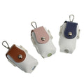 In-stock Golf Bag Stud Storage Leather Case Outdoor Sports Mini Version Golf Bag Portable Waist