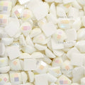 Resin Square Diamond Painting Drills White 5200AB Drills DMC 5D Diamond Painting Rhinestone Material AB Beads No Hole on Bottom