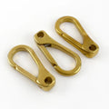 Meetee AP172 42mm Solid Brass Chain Accessories Handmade DIY Keychain Spring Hook Buckle