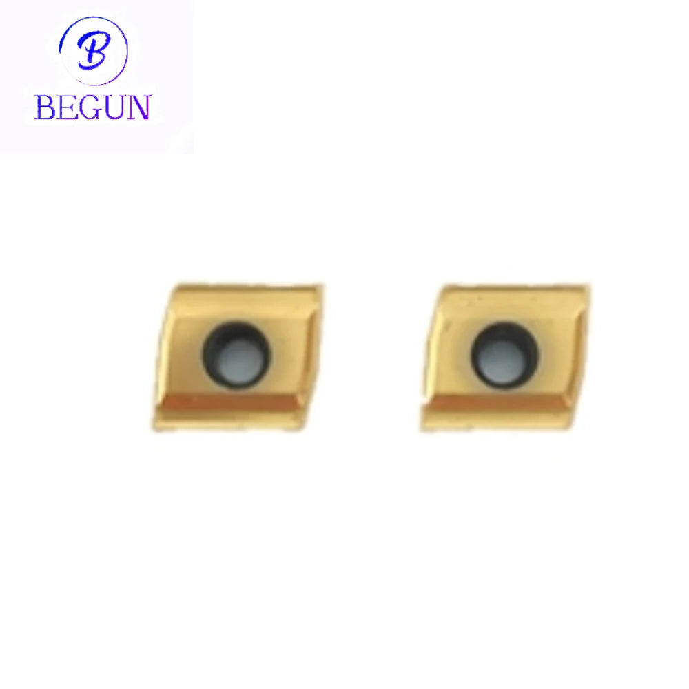 BEGUN Carbide Insert PVD Coated 92HRC U Drilling 800-09 T3 08H-P-G 800-09T308H-P-L 800-10T308M-C-G 800-10T308M-C-L