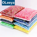 Factory Wholesale Bulk Package Non HotFix Strass Crystal Stones Jelly Pink Transparent Bottom AB Resin Rhinestones