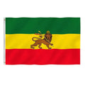 Custom 90x150cm 3x5 Ft Ethiopia Flag Lion of Judah Indoor Outdoor National Country Ethiopian Lion Flag