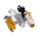 Wholesale Men's Cotton Hosiery Solid Color Breathable  Short Ankle Socks Casual Sports Socks