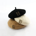 MIO Wholesale Plain Fashion Beret Classic Vintage Winter French Style Winter Hats Beret Elegant for Women Girls Lady