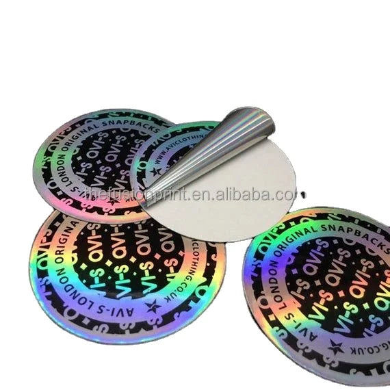 Manufacturer Custom Logo Adhesive Sticker Label Waterproof Printed Logo Label with Custom Packaging