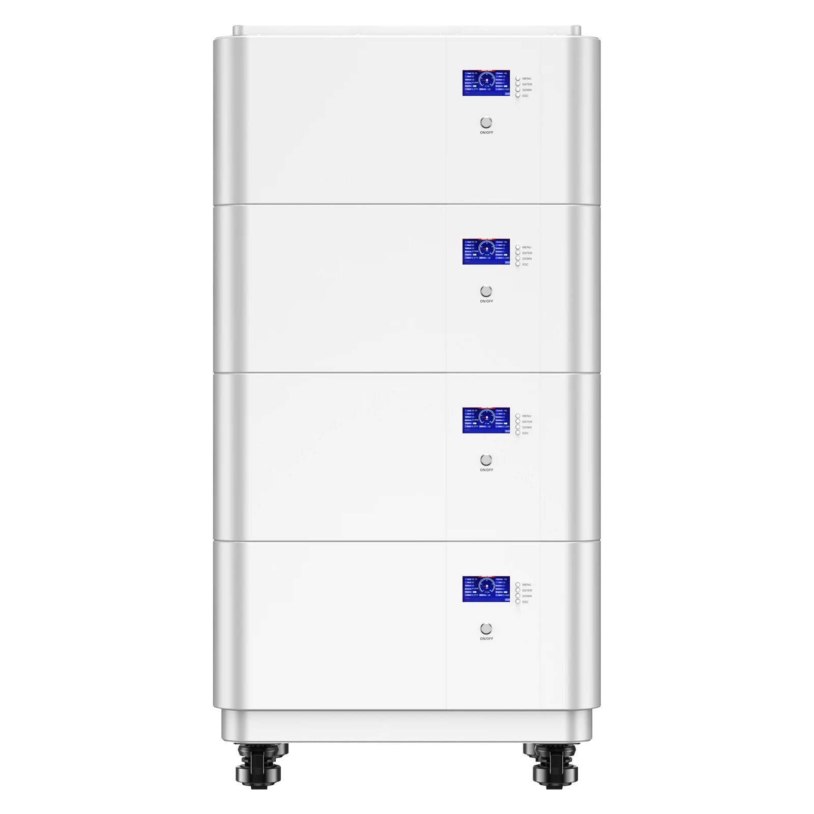 ZTGF 51.2V 200Ah 280Ah 314Ah LiFePO4 Battery Pack 10kwh Stackable Home Energy Storage 48V 280Ah Solar Lithium Ion Battery Pack