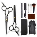 Hair Scissor Set Profession Hairdressing Razor Comb Kit Barber Hair Cutting Thinning Scissors Shears Barber Haircut Set