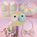 The New Listing Gradient Color Crochet Fancy air Knitting Yarn for Crocheting Bouquet and Hat