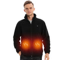 In Stock Fleece Heated Jacket Men Women USB Rechargeable Heating Jacket for Winter