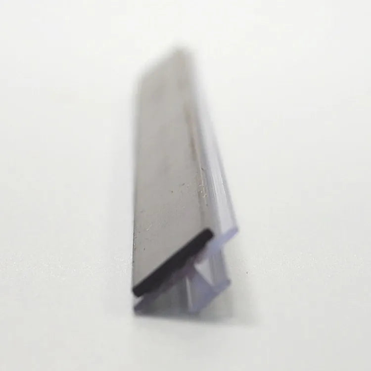 Extrusion Profile Plastic Strip Price Label Holder with Magnet Flat Plastic Strip of Supermarket Shelves
