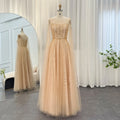 Jancember SCZ067 Simple Beaded Party Sequins Modest Evening Dresses With Shawl