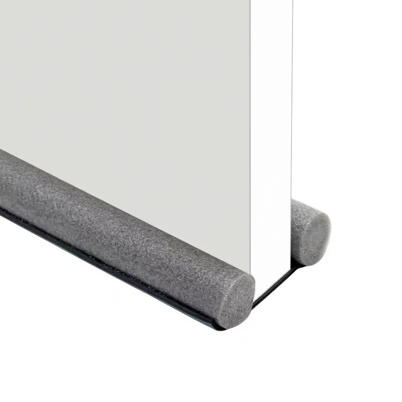 Modern Silicone Wind-proof and Dustproof Sealing Strip with Screw Installation at the Bottom of Door