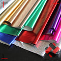 Shiny Polyester Silver Foil Lame Fabric Metallic for Garment and Toy