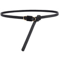 RTS 2023 New 10mm Wide Ladies Girls Slim PU Dress Waist Belt Candy Color Fashionable Skinny Women's Belt