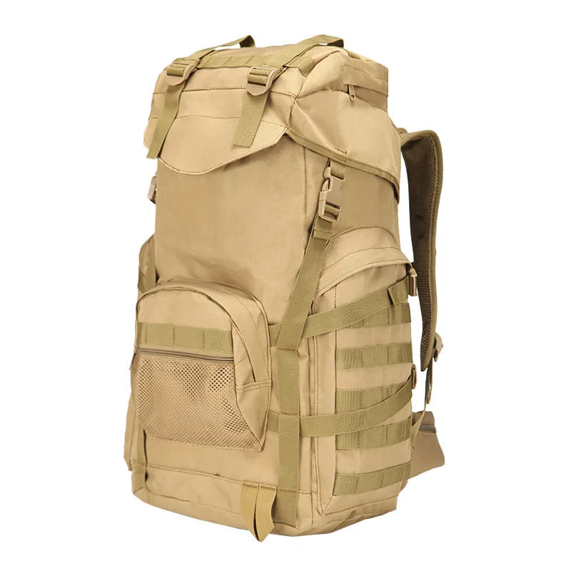 50L Molle Hiking Tactical Backpack Large Waterproof Dry Bag Backpack Camouflage Outdoor Sport Travel Backpack