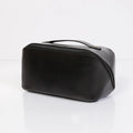 Makeup Bag Black Portable Women PU Leather Toiletry Pouch Skincare Travel Make up Bag Custom Organizer Brush Cosmetic Bag Cases
