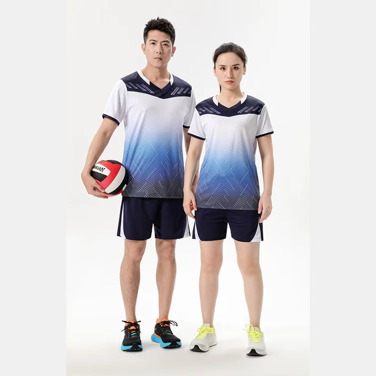 Custom New Volleyball Shirt Men Design Jersey Uniform Custom Color 100% Polyester Quick-drying Fully Sublimation Print