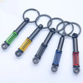 Creative Auto Part Model Coilover Shock Absorber Keychain Jdm Hot Sale Key Ring Accessories