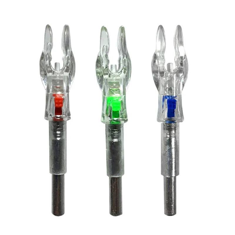 ID 4.2 mm Arrow Shaft Bow Archery Hunting LED Nock Lighted Luminous Arrow Tail