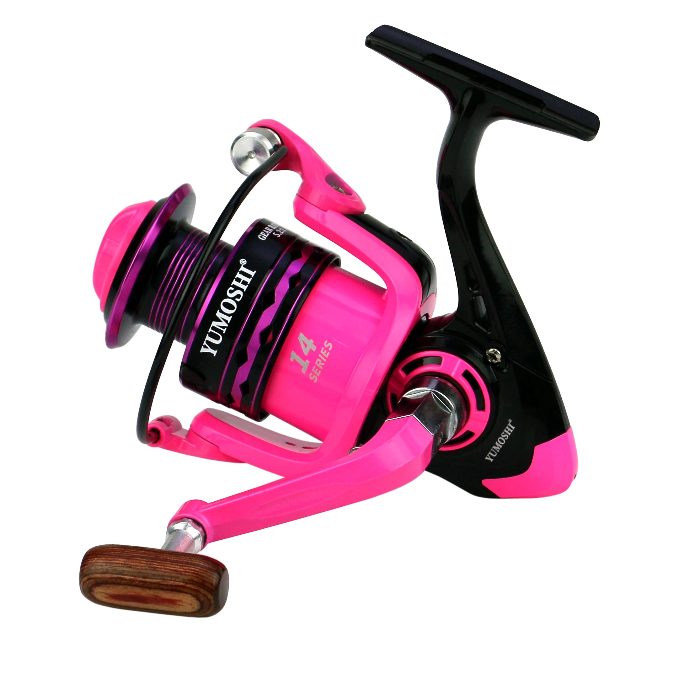 Wholesale Metal Spinning Fishing Reel2000-7000 Series Left / Right Rocker Interchangeable 5.2:1 Fishing Wheel