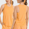 Women Sportswear Fashion Custom Logo Gym Fitness Cool Fabric Breathable Quick Dry Activewear Workout Yoga Tank Top for Women