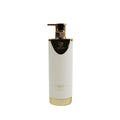 450ml 750ml Lotion Pump Bottle Flat Shoulder Soap Dispenser Shampoo Shower Gel Container Bamboo Pump Empty Lotion Bottles