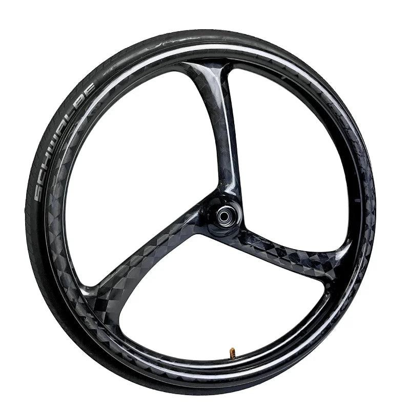 MUNIU Wholesale Wheelchair Parts 24 Inch Spoke Carbon Fiber Manual Wheelchair Rear Wheel Tyre for Replacement