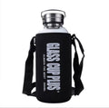 Factory Price Ultra-large Capacity High Borosilicate Glass Water Bottle with Sleeve