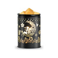 Metal Wax Melt Warmer Moonflower Fairy Wax Melter Scented Candle Wax Burner Tart Warmer for Scented Candle for Home Fragrance US