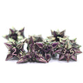 Custom 7pcs RPG Dungeons & Dragons Metal Glitter Dice Set Made of Zinc Alloy for DND Games
